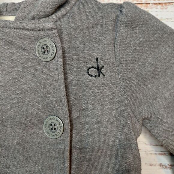 Kids Girls Calvin Klein Fancy Coat sz 24 Months - Picture 2 of 10